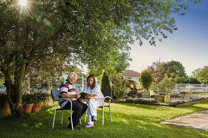 recinto privado, entorno natural